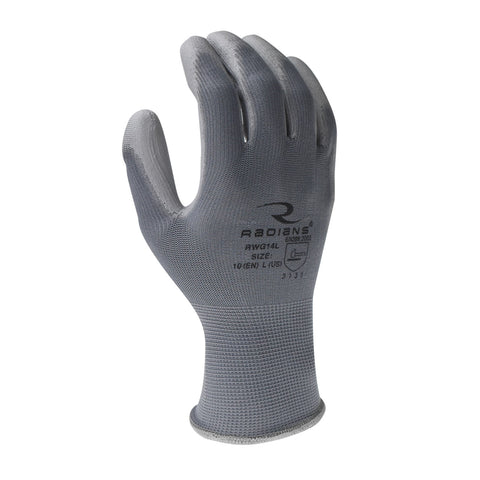 Radians RWG14 PU Palm Coated Glove