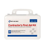 25 Person Contractor First Aid Kit, Plastic Case