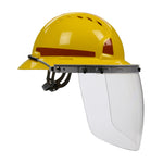 Bouton® Optical Aluminum Face Shield Bracket for Full Brim Hard Hats