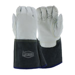 PIP 6144 Ironcat®AR Premium Grade Top Grain Kidskin Leather TIG Welder Glove with Kevlar® - Split Leather Gauntlet Cuff