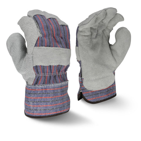 Radians RWG3111 Economy Shoulder Gray Split Leather Glove