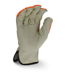 Radians RWG4221HV High Visibility Standard Grain Cowhide Leather Driver
