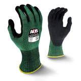 Radians RWG538 AXIS™ Cut Protection Level A2 Foam Nitrile Coated Glove with Dotted Palm