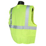 Radians SV2Z Economy Type R Class 2 Solid Safety Vest with Zipper